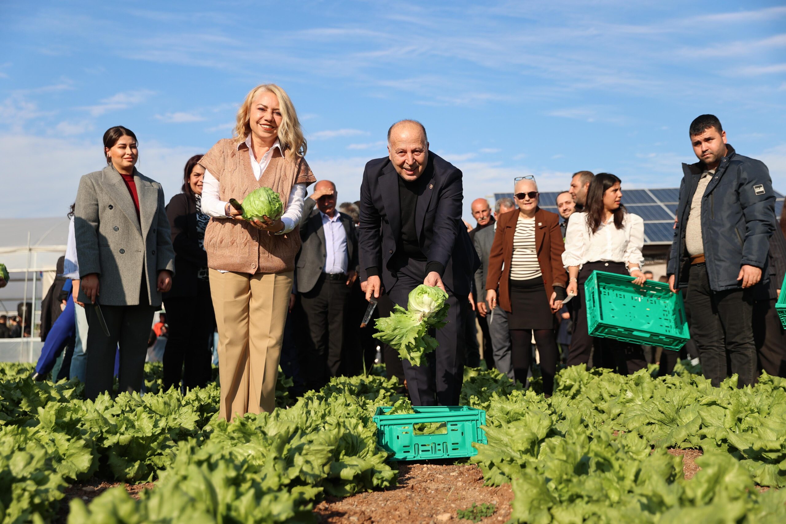 YÜREĞİR EKOLOJİK DEMO TARIM ALANI TÖRENLE AÇILDI