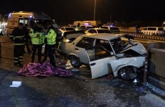 Otoyolda Facia: 2 Ölü, 5 Yaralı