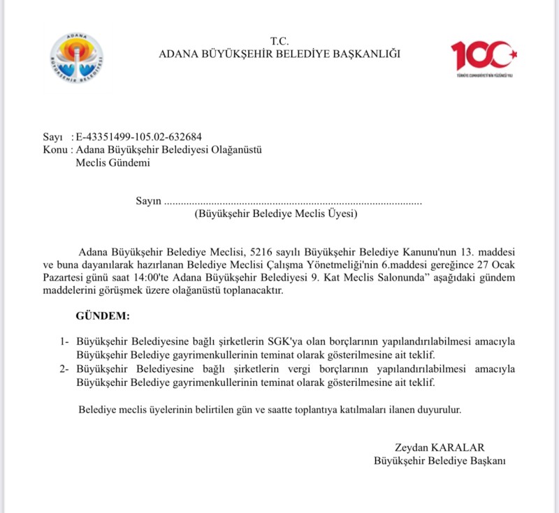 BŞB Meclisi’nde Oybirliğiyle Karar Çıktı