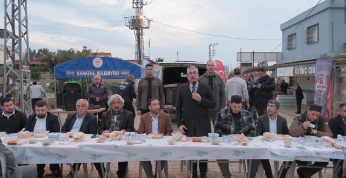 KARATAŞ BELEDİYESİ İFTAR PROGRAMLARI DÜZENLİYOR