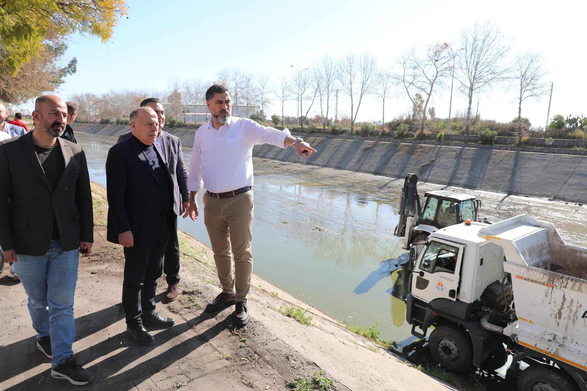 SARIÇAM DERESİ TEMİZLENDİ