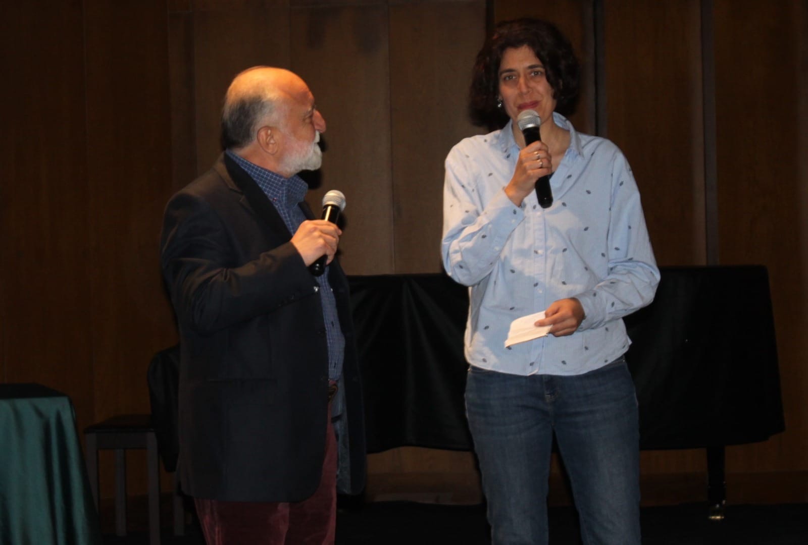 Gazeteci Özke, Fransız  Şair Lajus ile düet yaptı