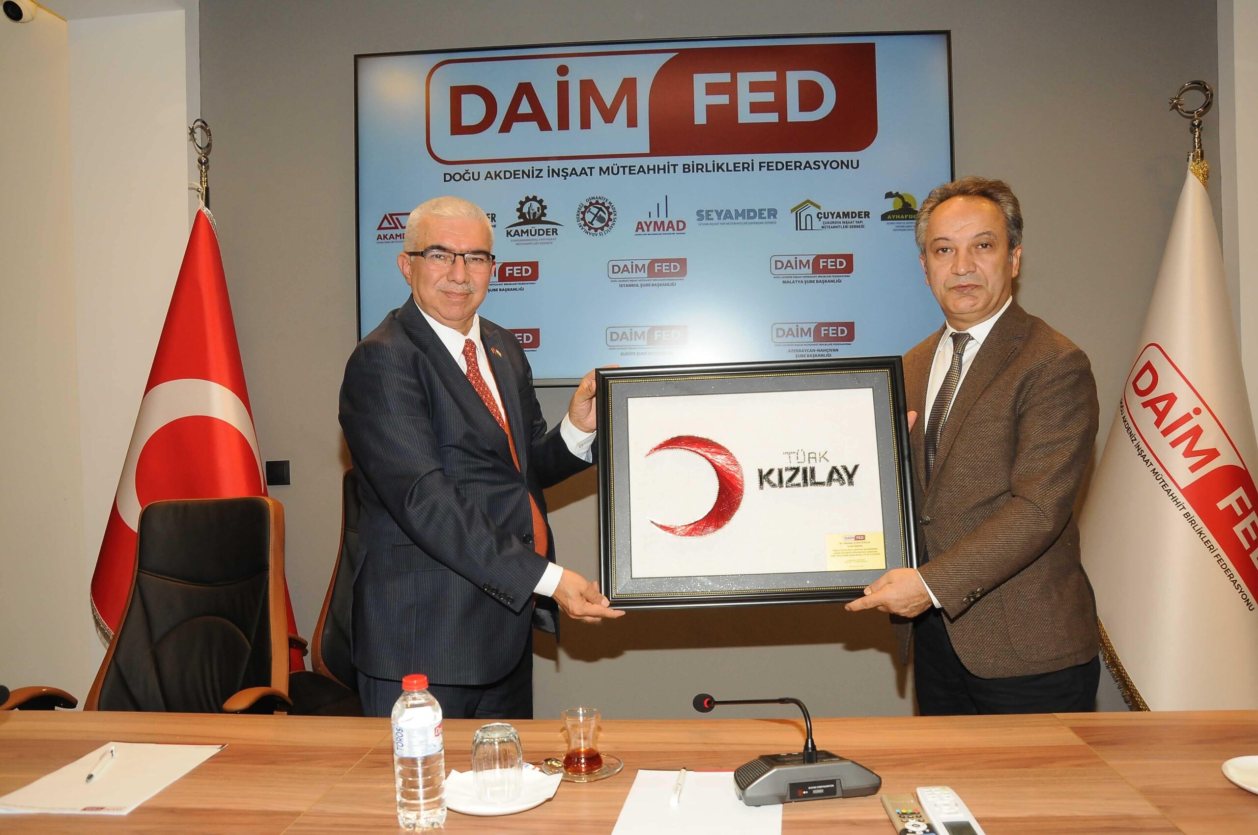 DAİMFED ve Kızılay’dan yardım projesi