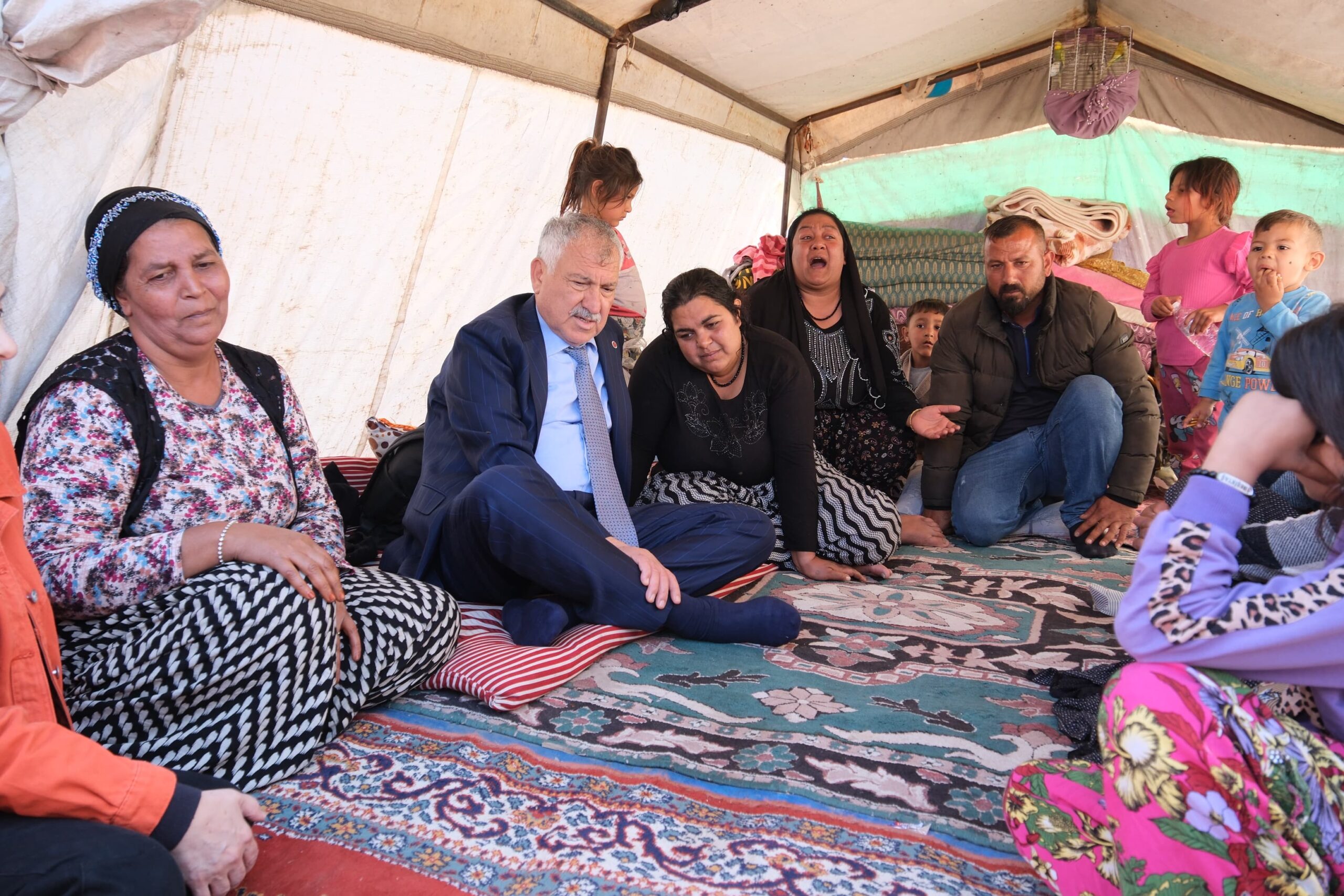 Başkan Zeydan Karalar Aileyi Ziyaret Etti