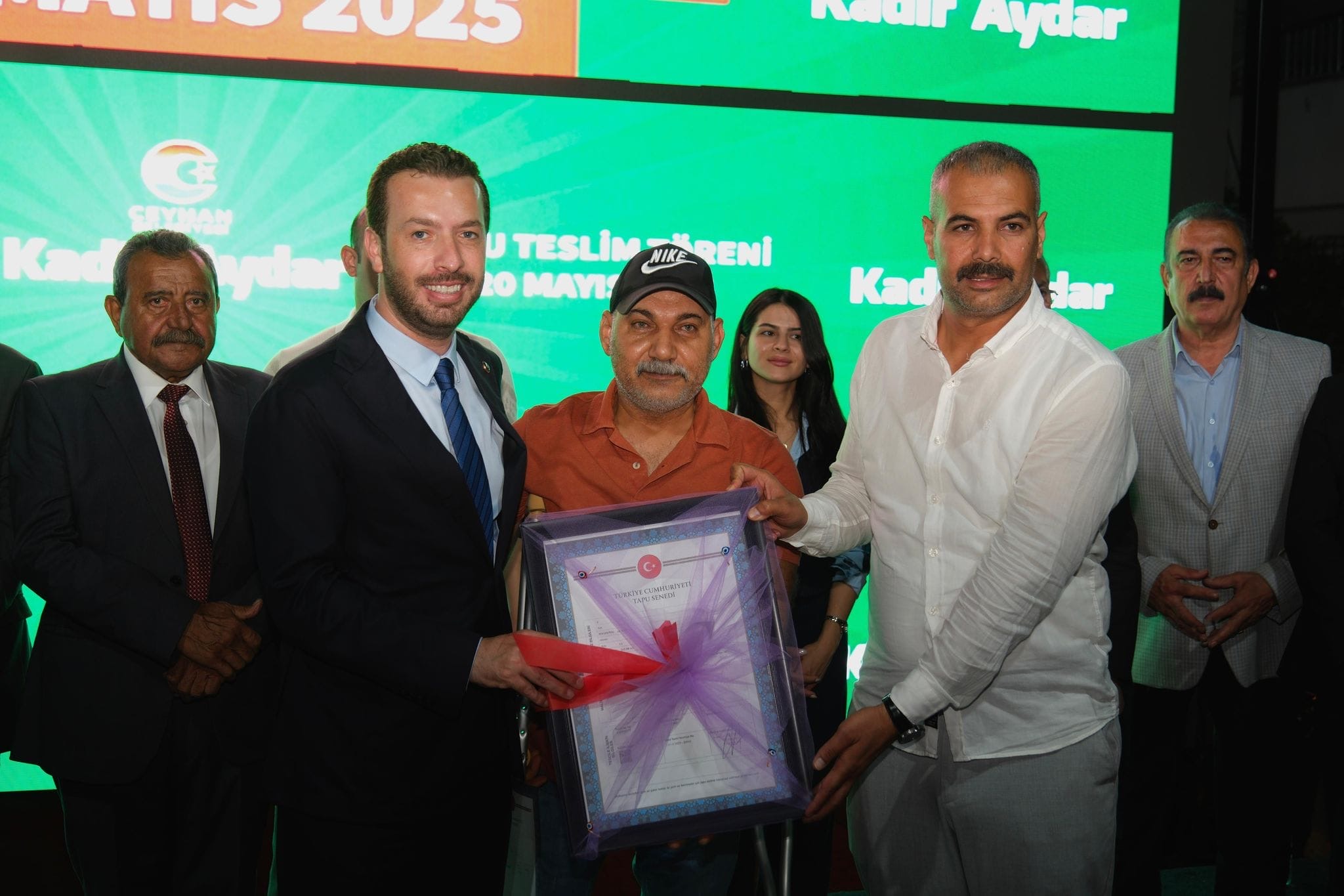 BAŞKAN AYDAR 40 YILLIK SORUNU ÇÖZDÜ