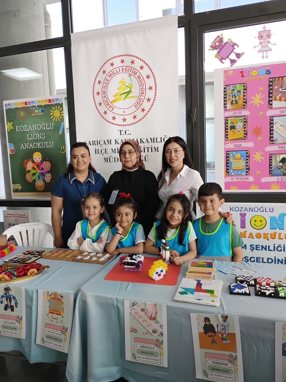 KOZANOĞLU LİONSLU MİNİKLER BİLİM ŞENLİĞİ’NE RENK KATTI