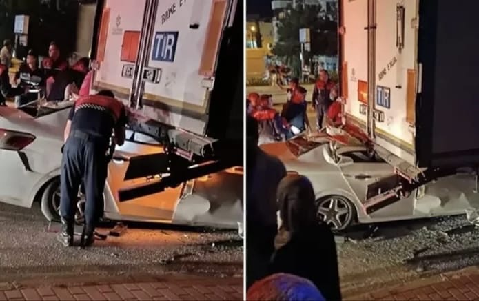 Tır Yüzünden Feci Kaza: İki Can Kaybı