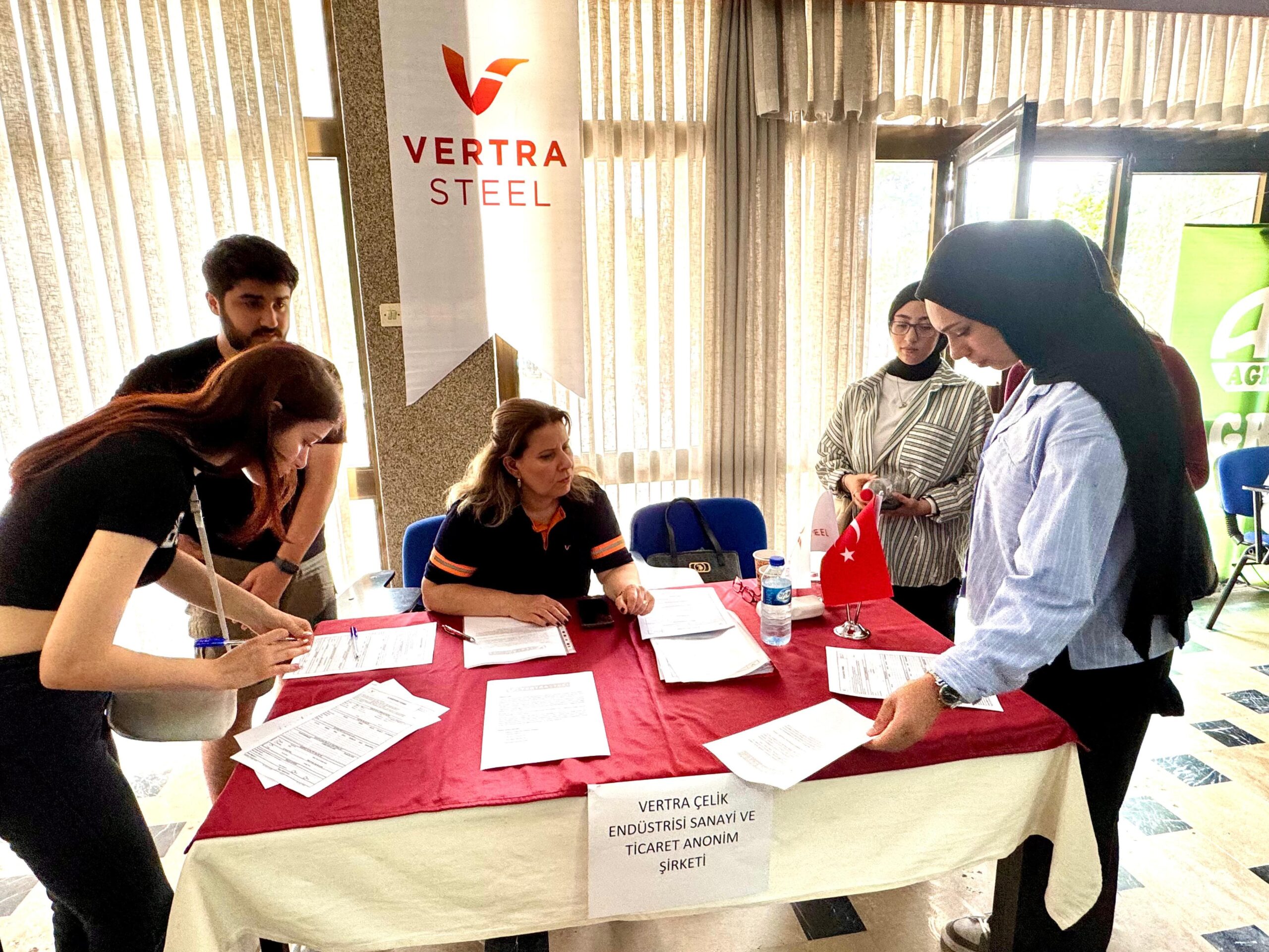 Vertra Steel, Kariyer Günleri’nde Öğrencilerle Buluştu