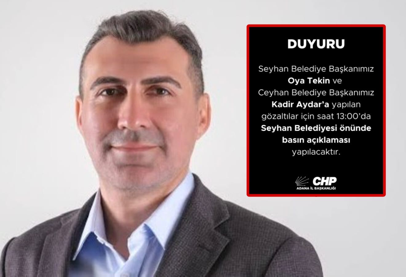 CHP İl Başkanlığı Duyuruda Bulundu