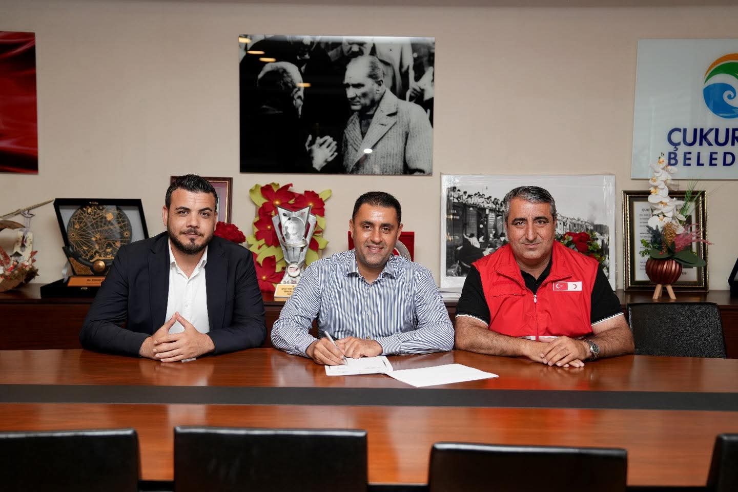 Çukurova Belediyesi ile Türk Kızılayı Arasında Sosyal Yardım Protokolü İmzalandı