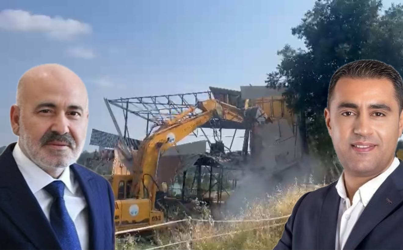 Kaçak Yapı Seyir Terası Yıkıldı