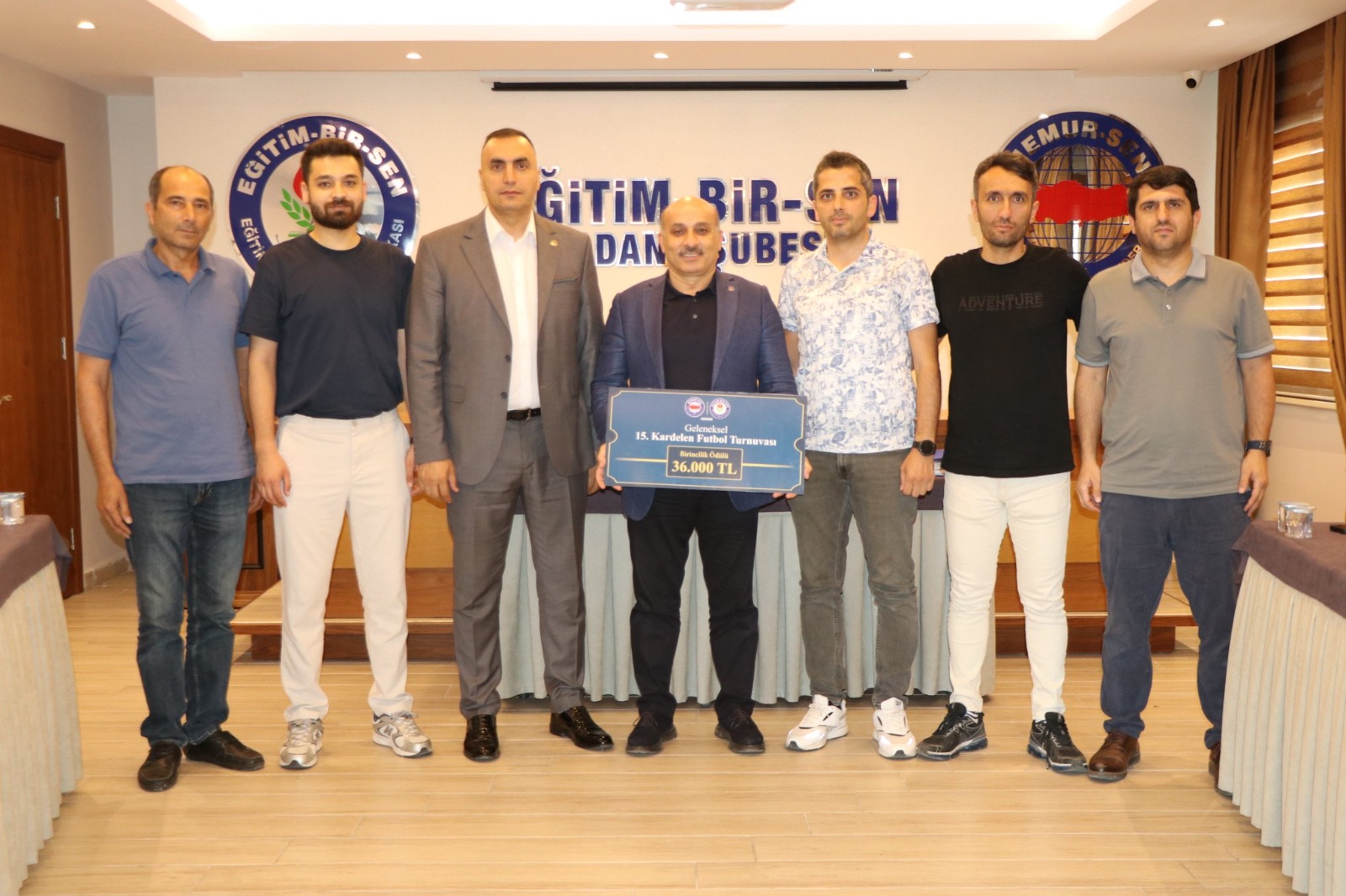 EĞİTİM-BİR-SEN’İN 15. GELENEKSEL KARDELEN FUTBOL TURNUVASI TAMAMLANDI