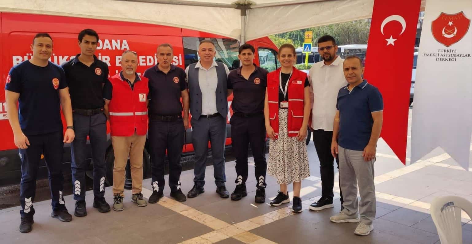 TEMAD Adana İl Başkanlığı’ndan  Kızılay’ın Kuruluş Günü’nde anlamlı etkinlik