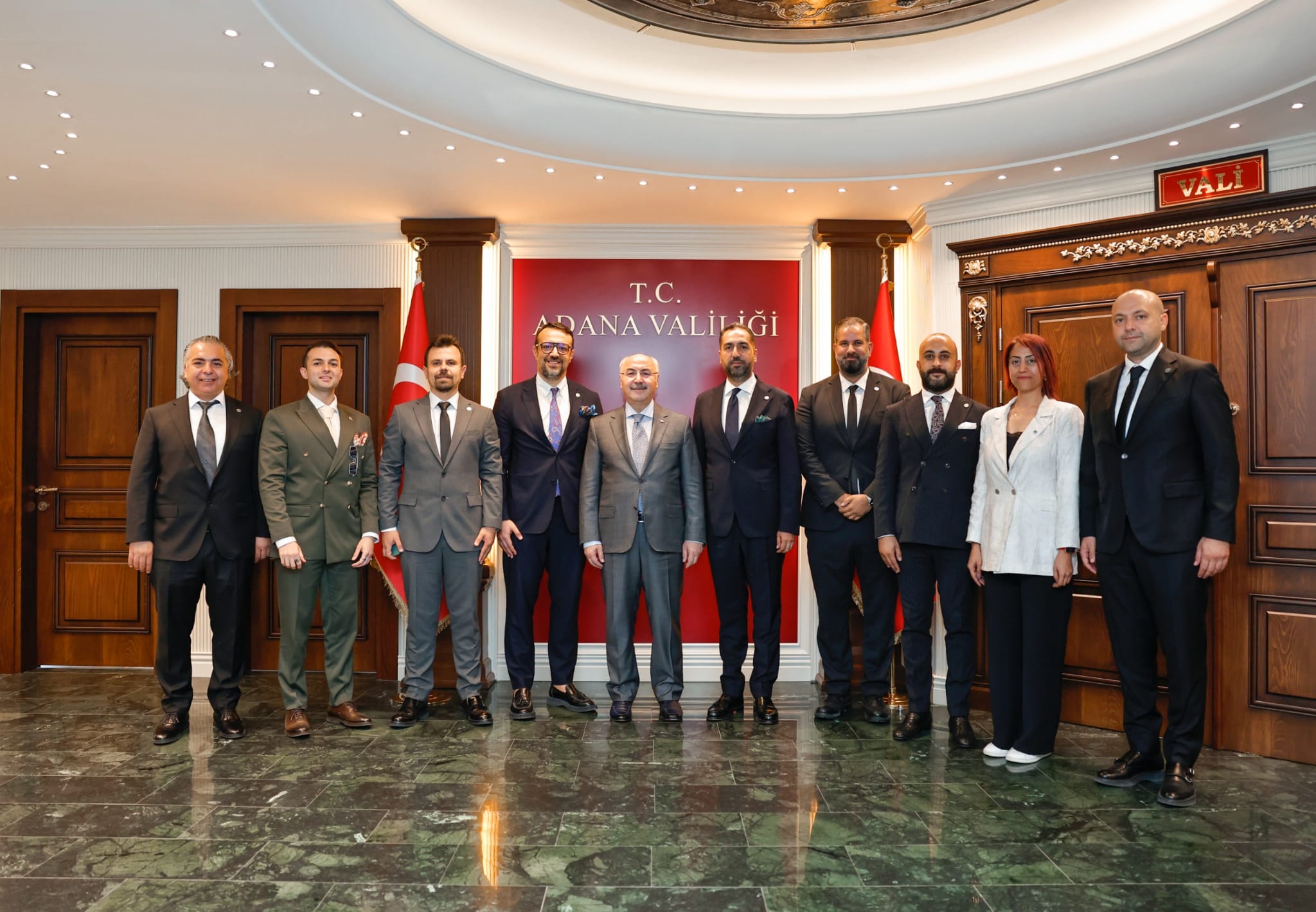 Çukurova GİAD’dan Vali Köşger’e ziyaret