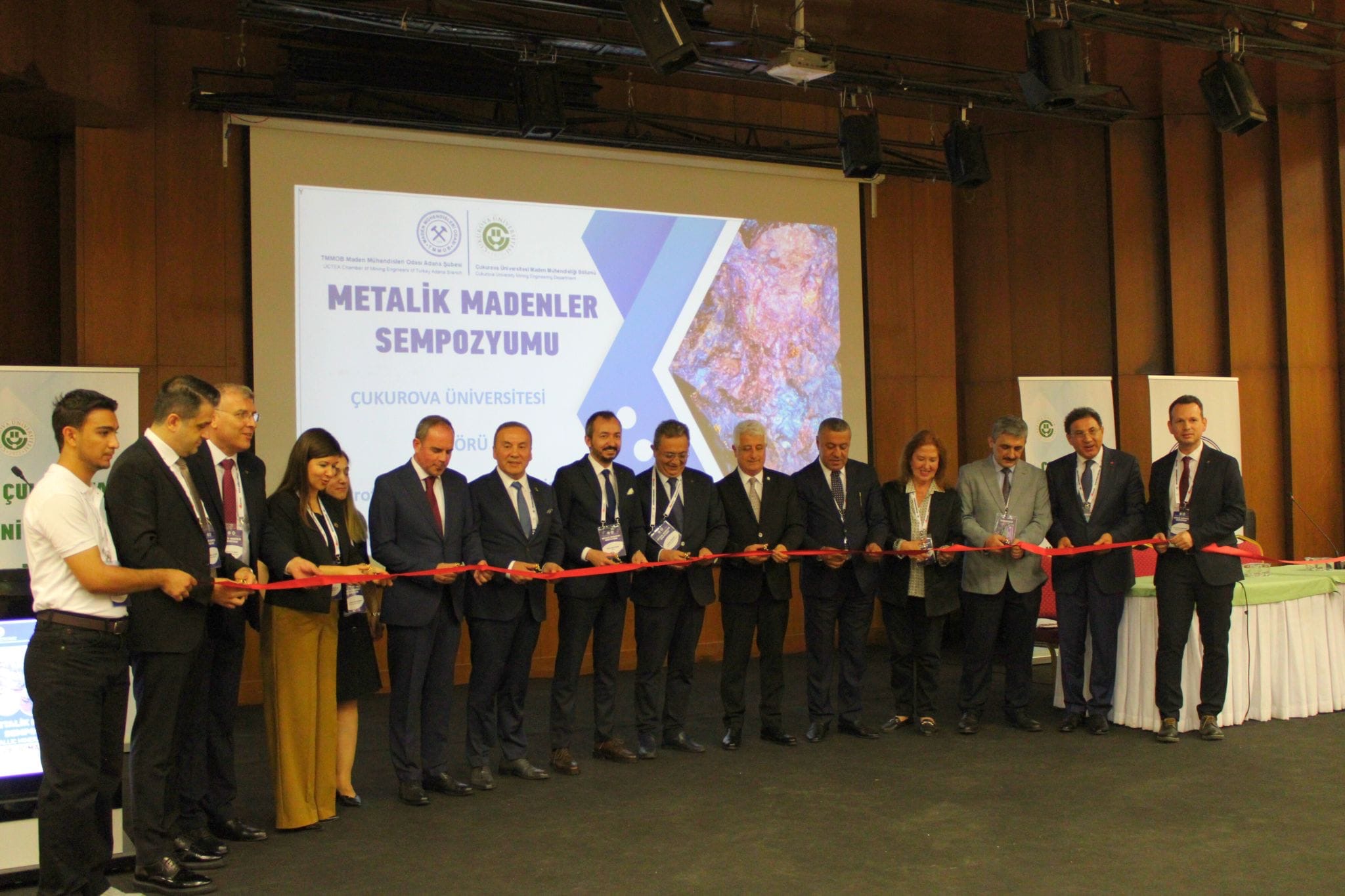 Çukurova Üniversitesinde Metalik Madenler Sempozyumu Gerçekleştirildi