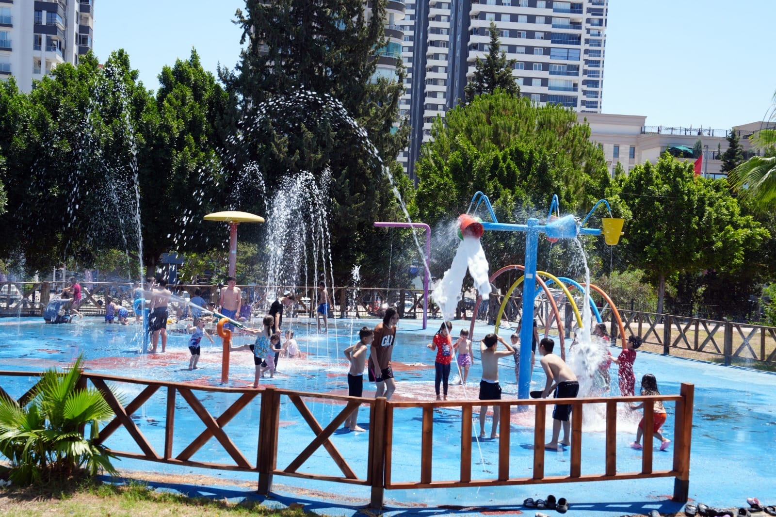 Çukurova’da serinlik ve eğlence bir arada