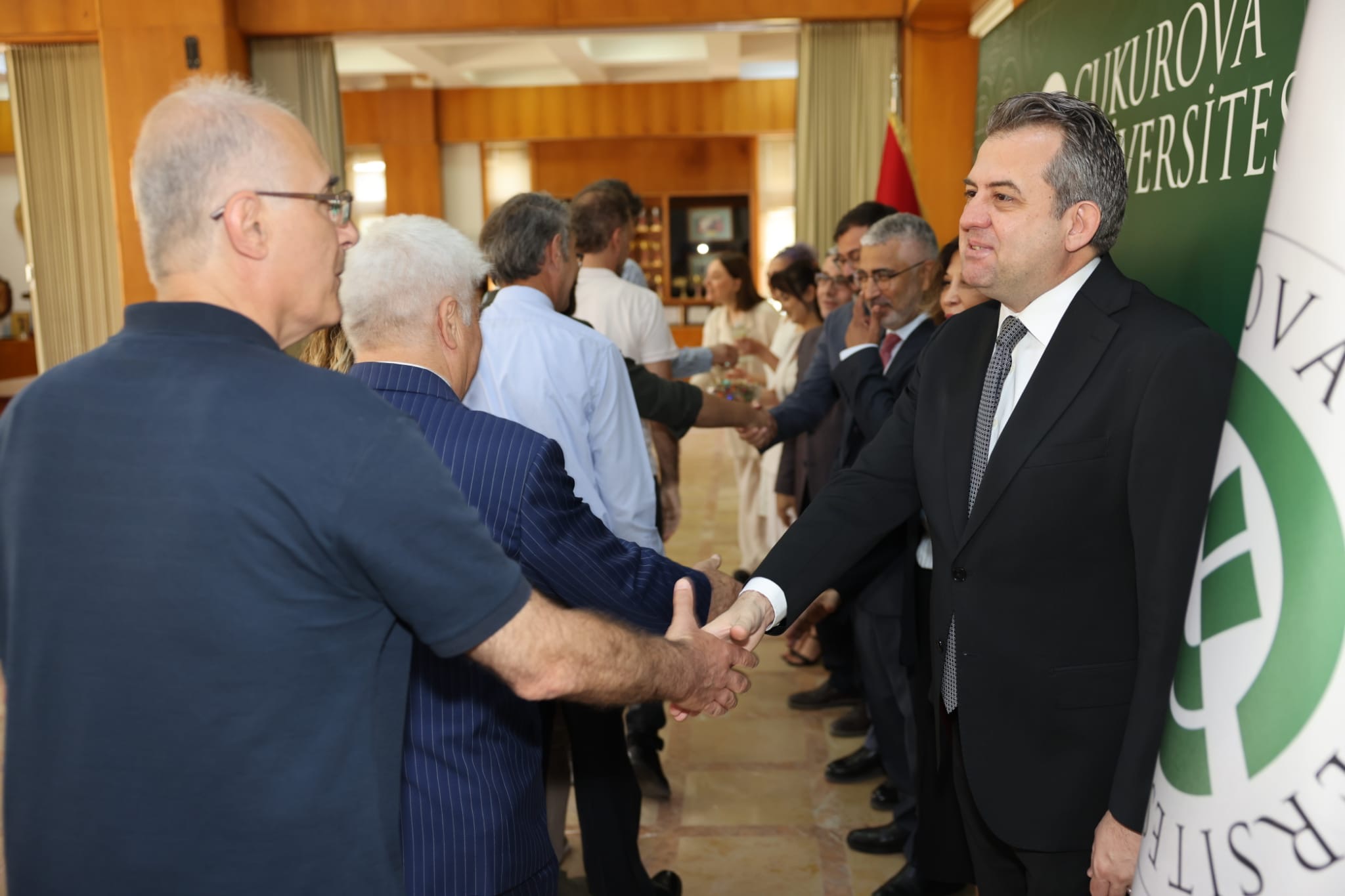 Çukurova Üniversitesinde Bayramlaşma Töreni