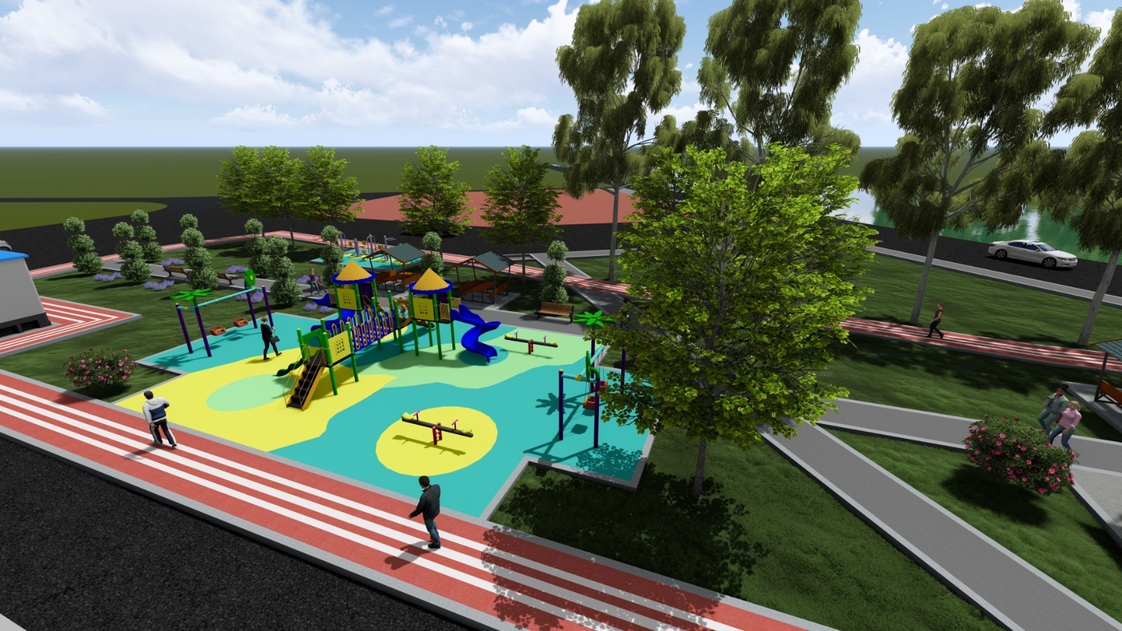 YÜREĞİR’E YENİ BİR NEFES: ÖZGÜR MAHALLESİ’NE 2.500 M²’LİK YENİ PARK