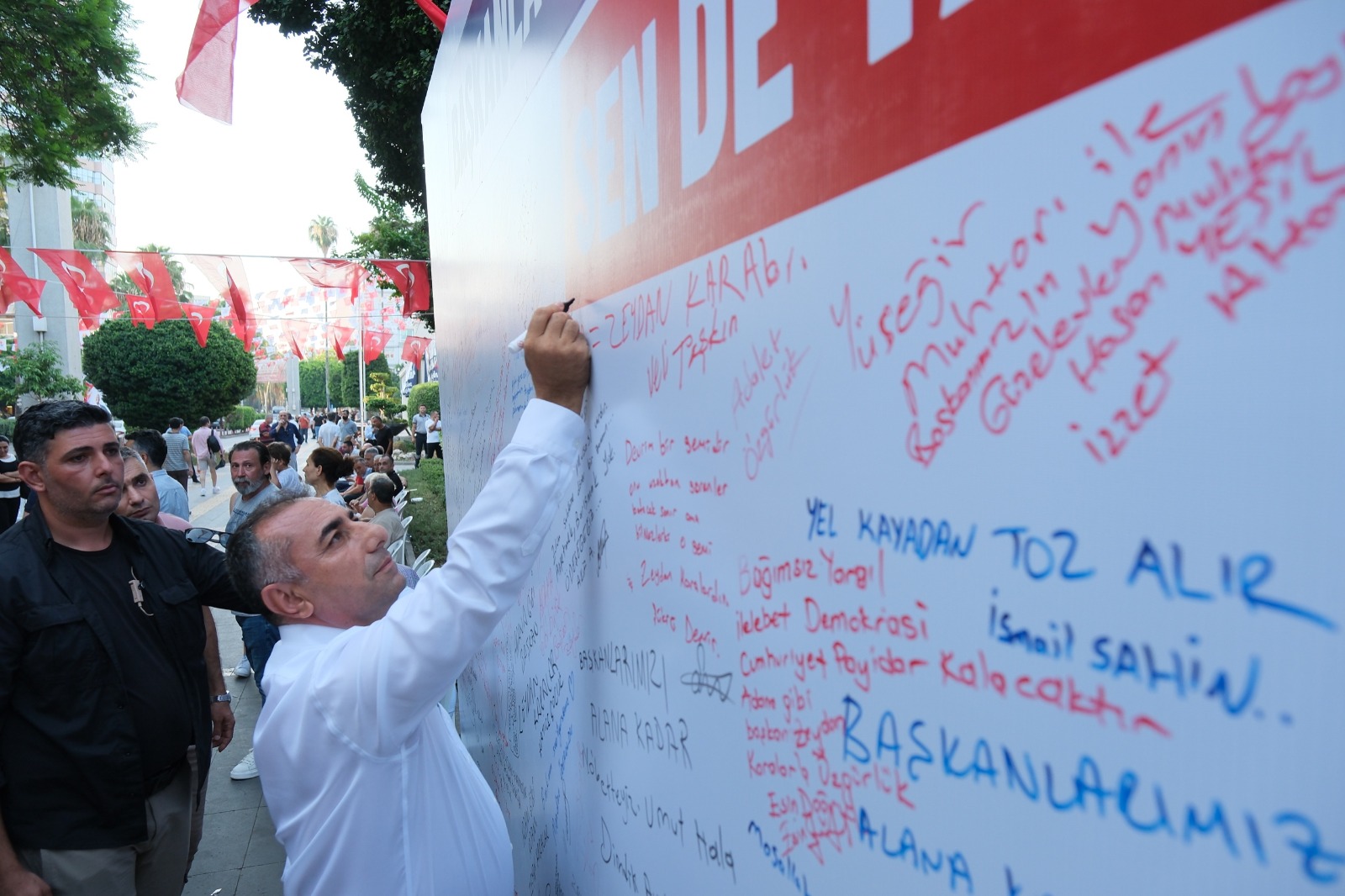 Güngör Geçer, “Halkın iradesi en güçlü söz.”