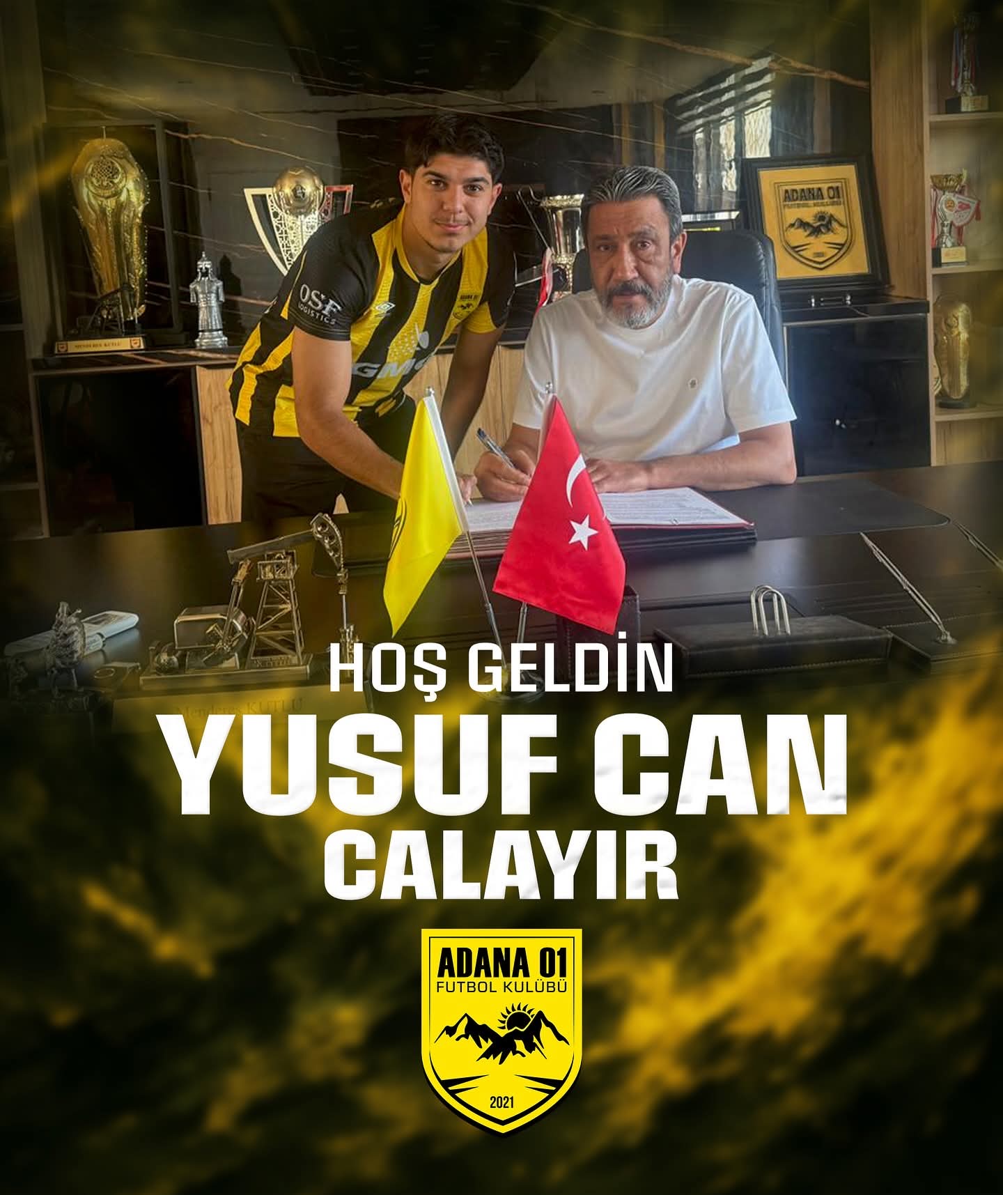 Yusuf Can Calayır Adana 01 FK’da