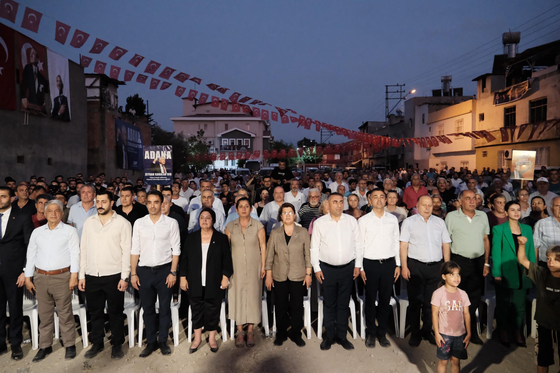 CHP ADANA İL BAŞKANLIĞI MAHALLE BULUŞMALARINA BAŞLADI, İLK ADRES KİREMİTHANE MAHALLESİ OLDU