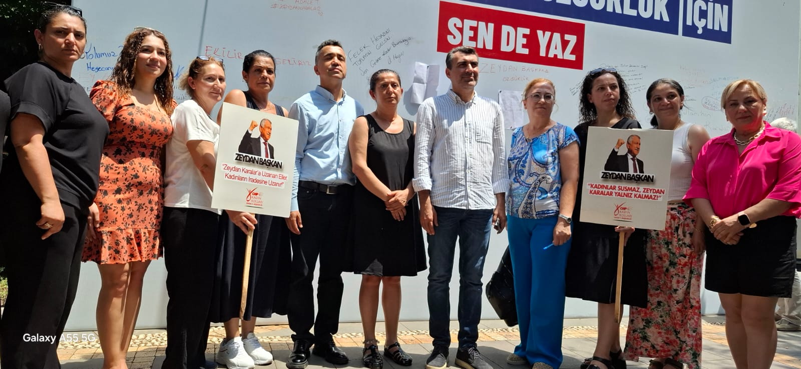 ADALET NÖBETİNİN İLK GÜNÜNDEN İTİBAREN KADINLAR ALANLARA OLMAYA DEVAM EDİYOR