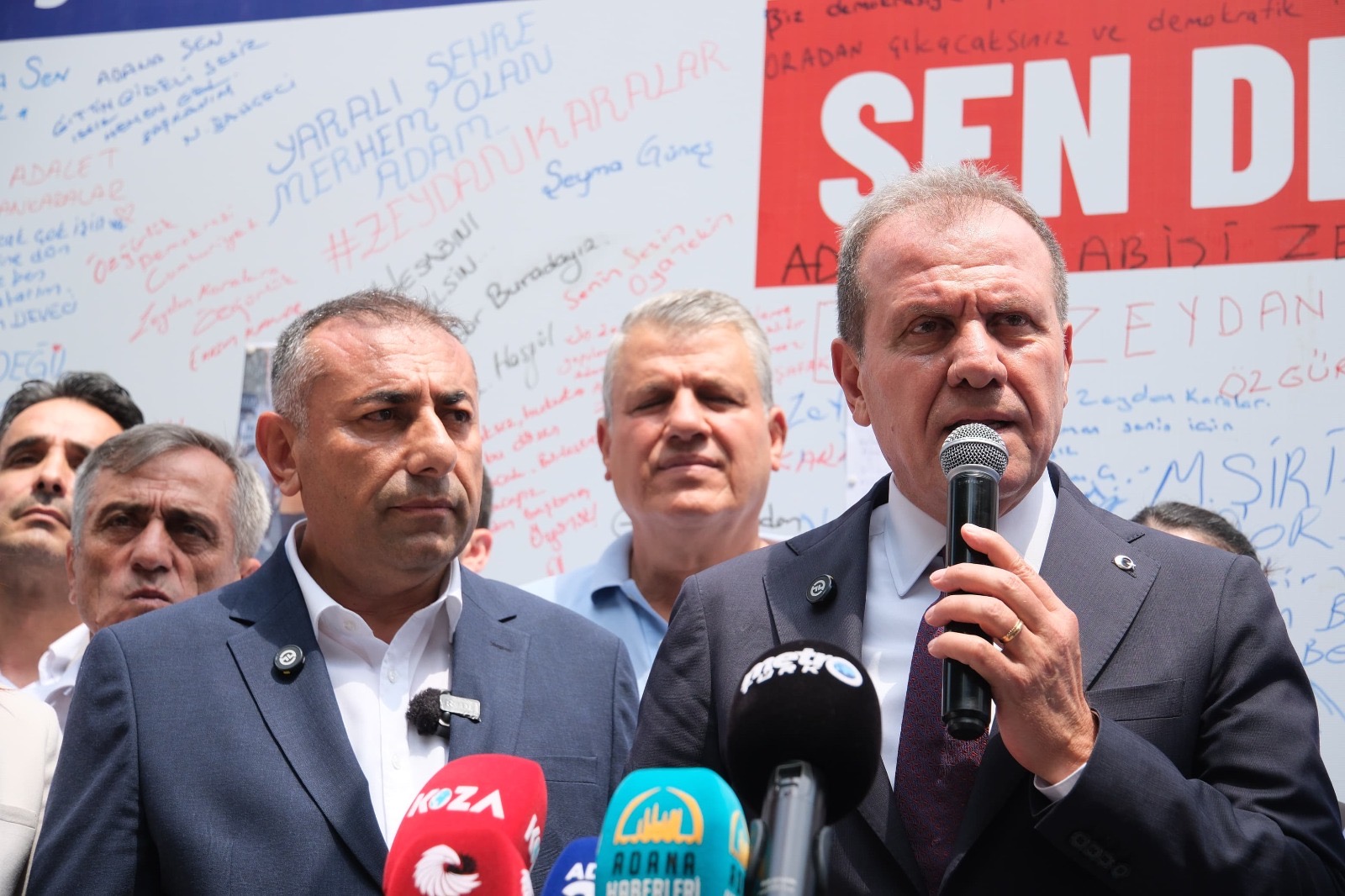 Vahap Seçer’den, Adana Büyükşehir Belediyesi’ne destek ziyareti