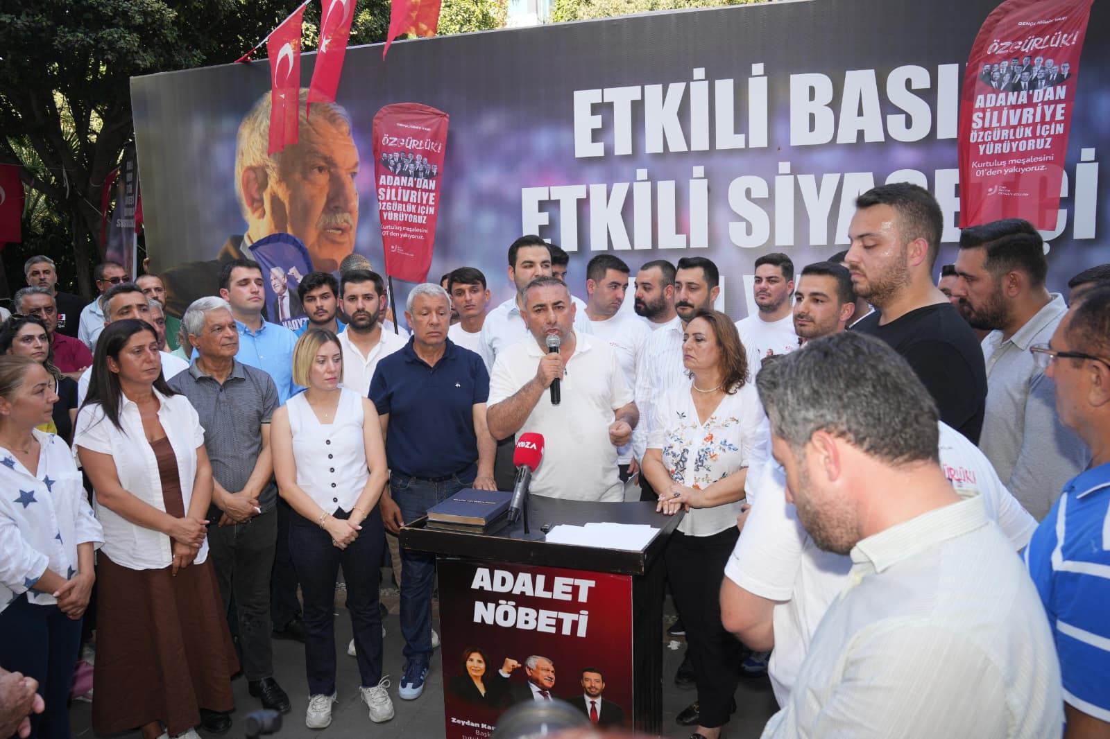 CHP Adana Gençlik Örgütü, Zeydan Karalar için Silivri’ye Yürüyor