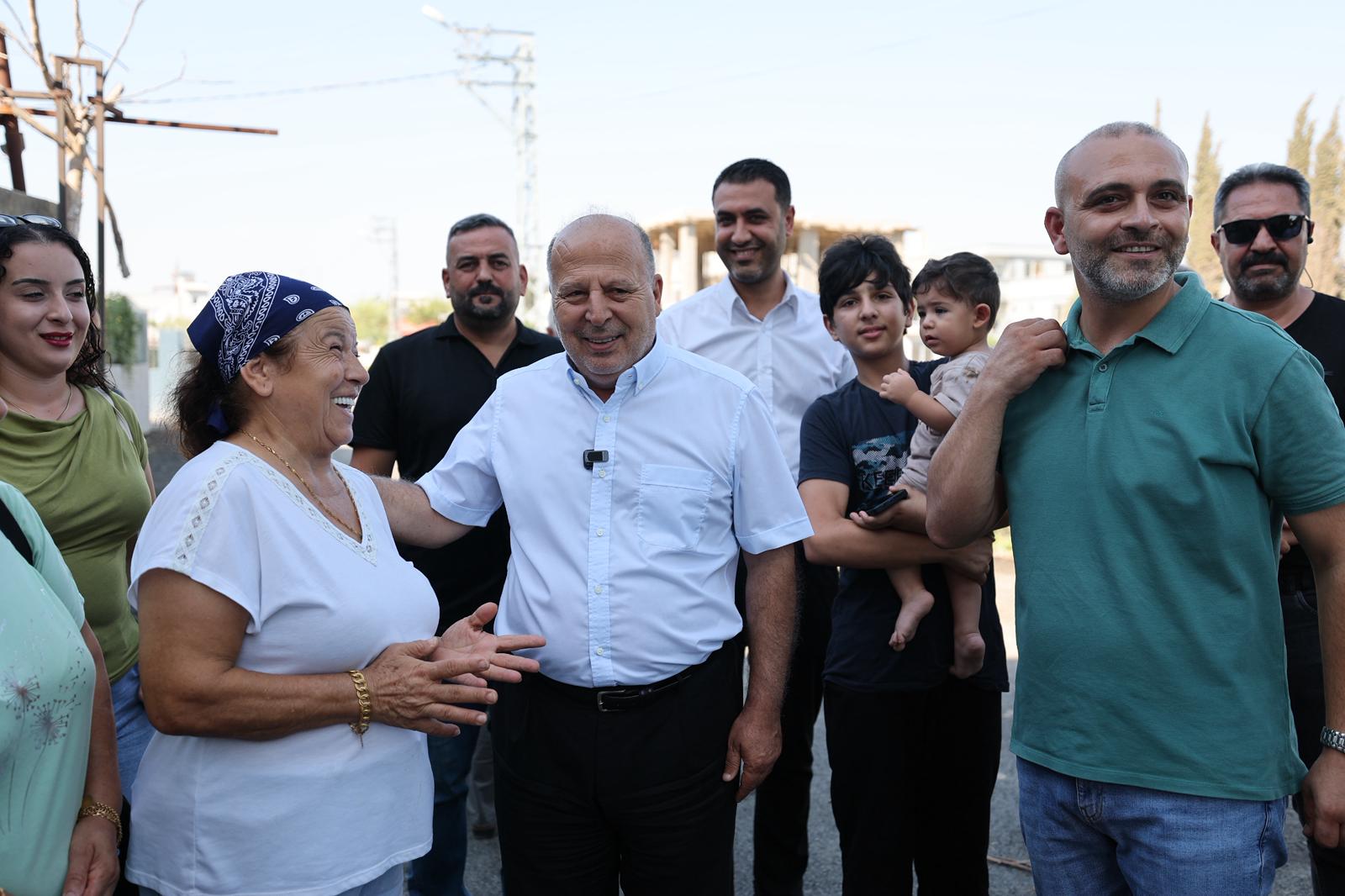 BAŞKAN DEMİRÇALI’YA HAVUTLU’DA SEVGİ SELİ