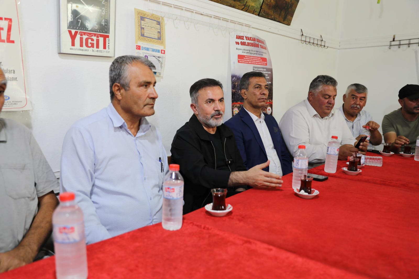 AK Parti İl Başkanı Tamer Dağlı, Tufanbeyli’de Vatandaşlarla Buluştu