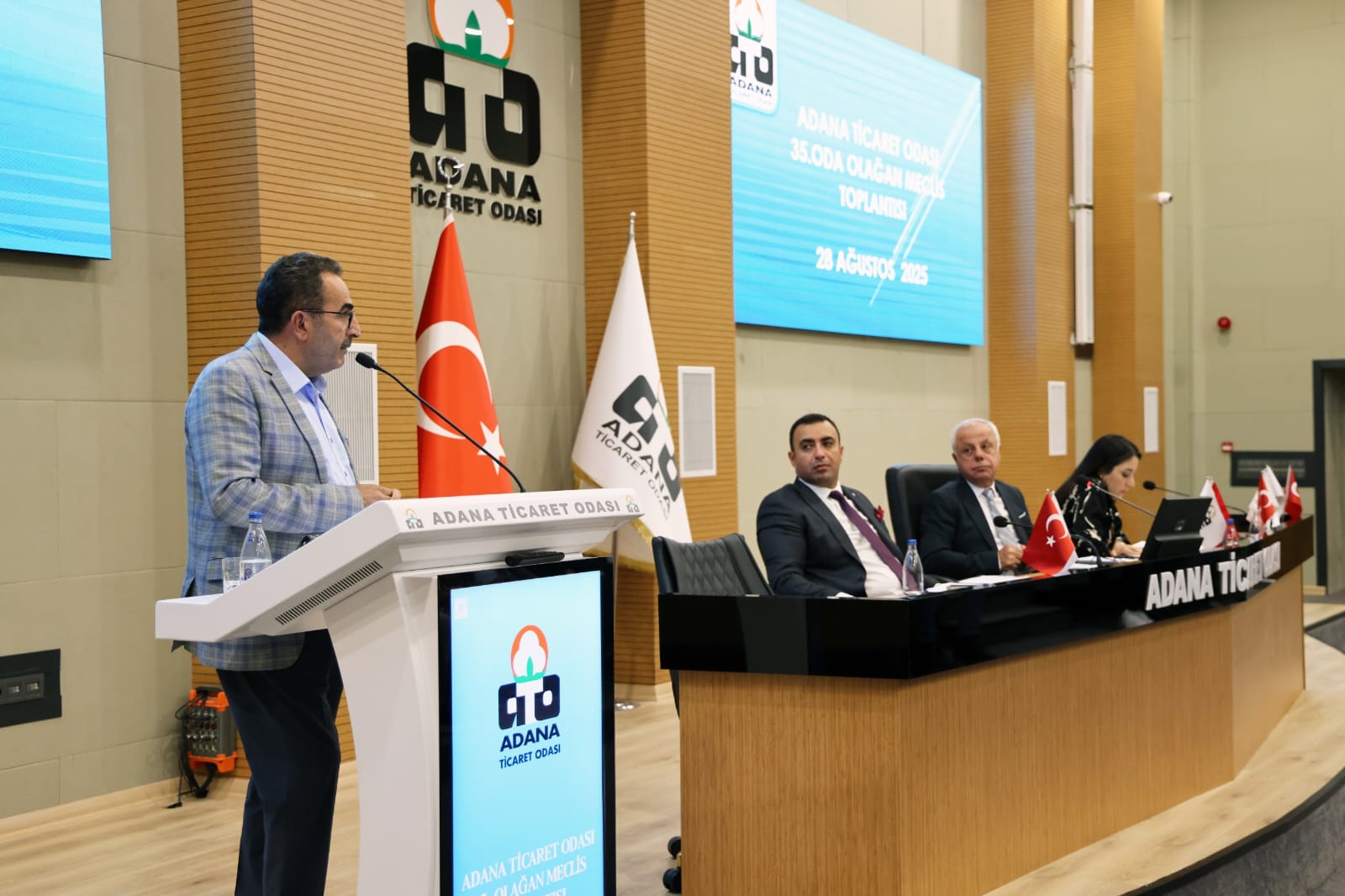 Milletvekili Abdullah Doğru ATO’da müjdeyi verdi: “Sulama kanalları kalkıyor, basınçlı kapalı sulama sistemine geçiliyor”