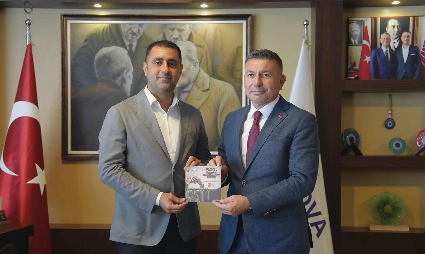 Karaisalı Belediye Başkanı Bekir Şimşek’ten Başkan Kozay’a Ziyaret ve Davet