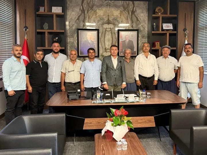 Başkan Şimşek, CHP İlçe Yönetimini Ağırladı