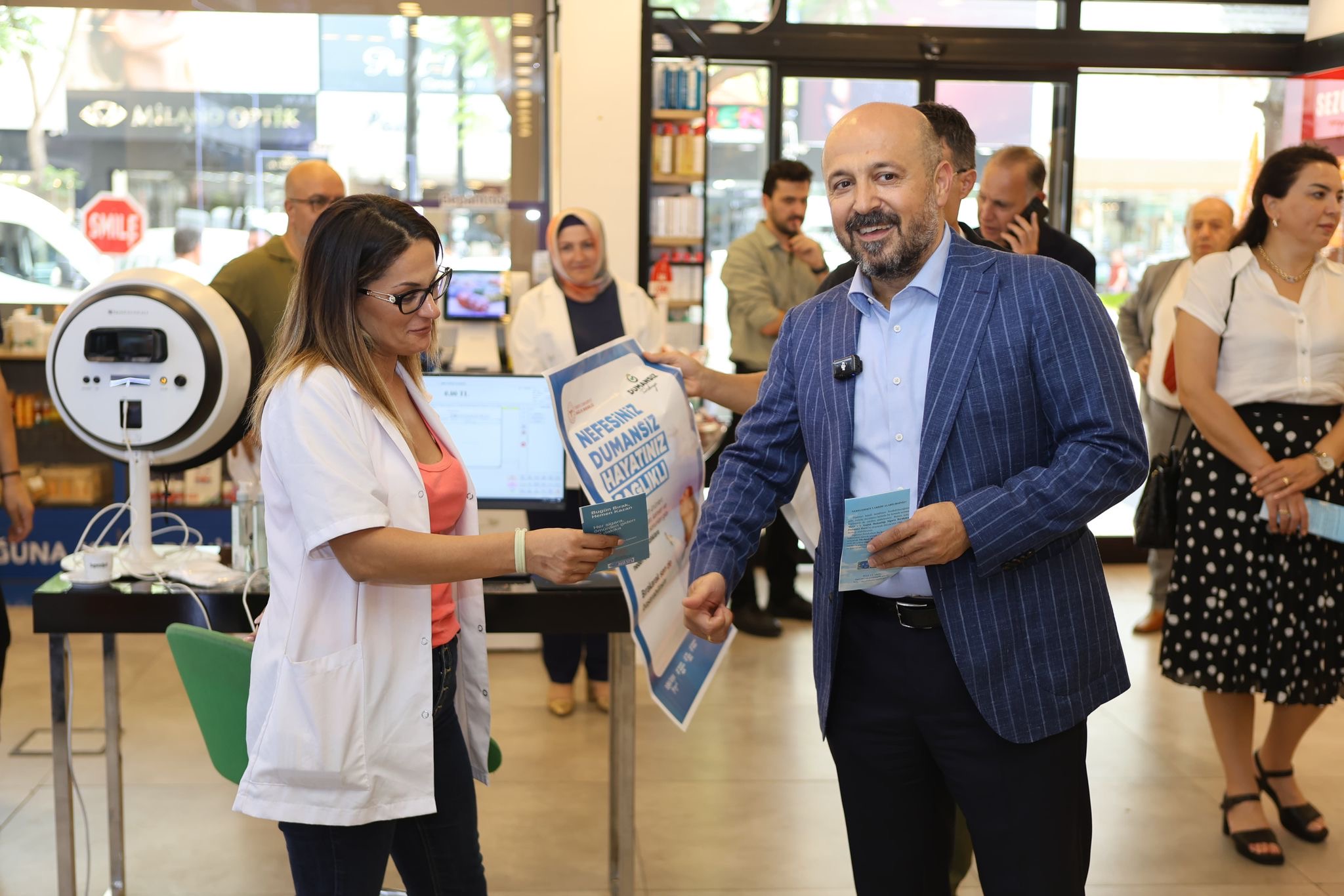 Halil Nacar, ‘Sigarayı  Bırak’ etkinliğine katıldı