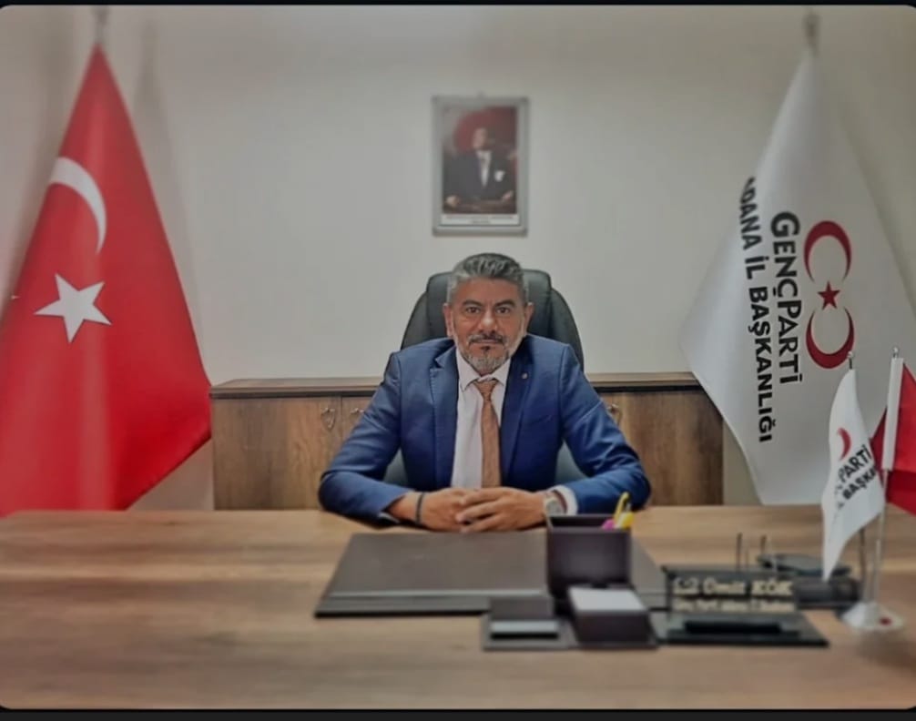 Genç Parti Adana İl Başkanlığına ‘Ümit Kök’ atandı