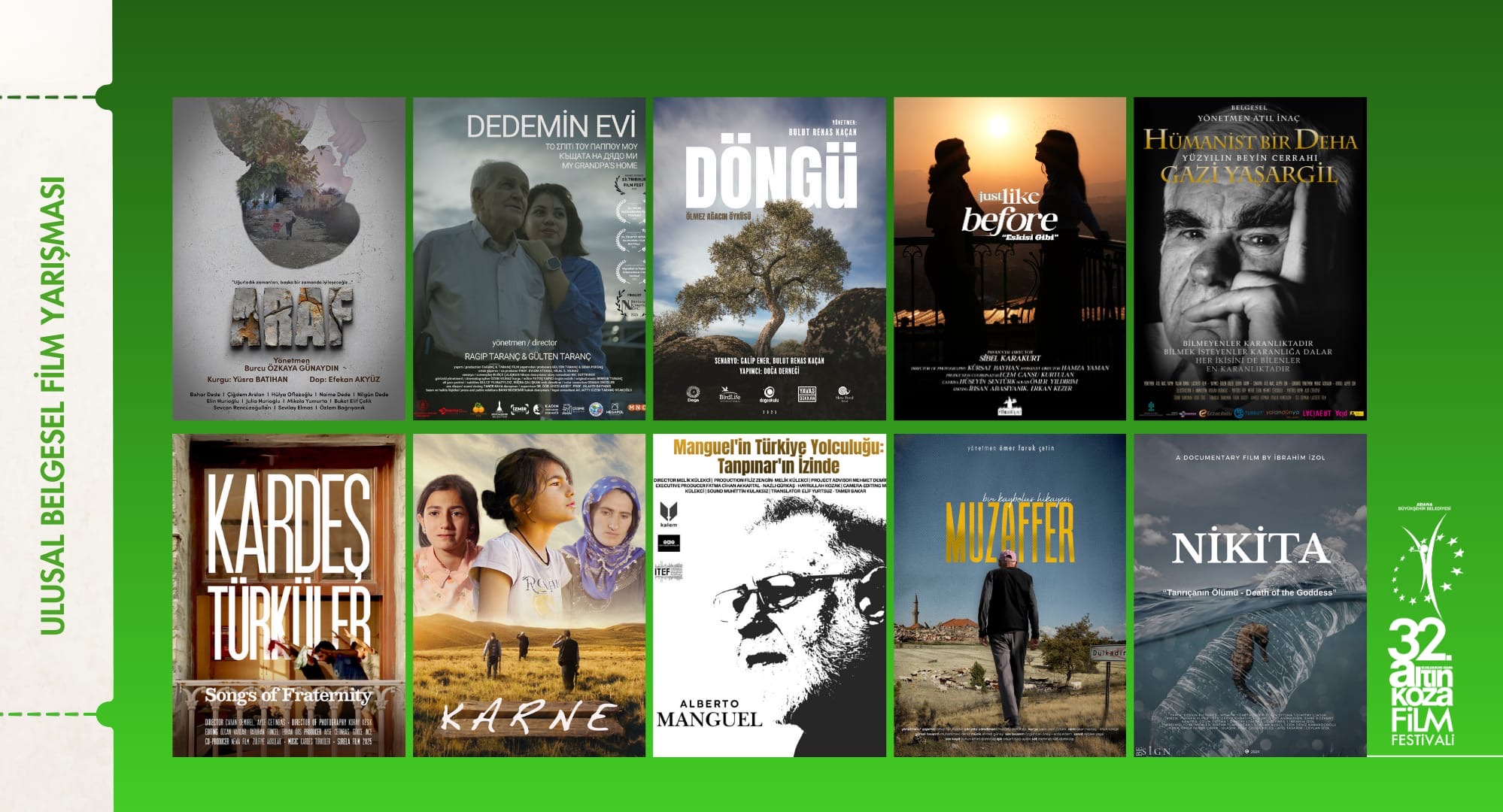 Altın Koza’da yarışacak belgeseller belli oldu