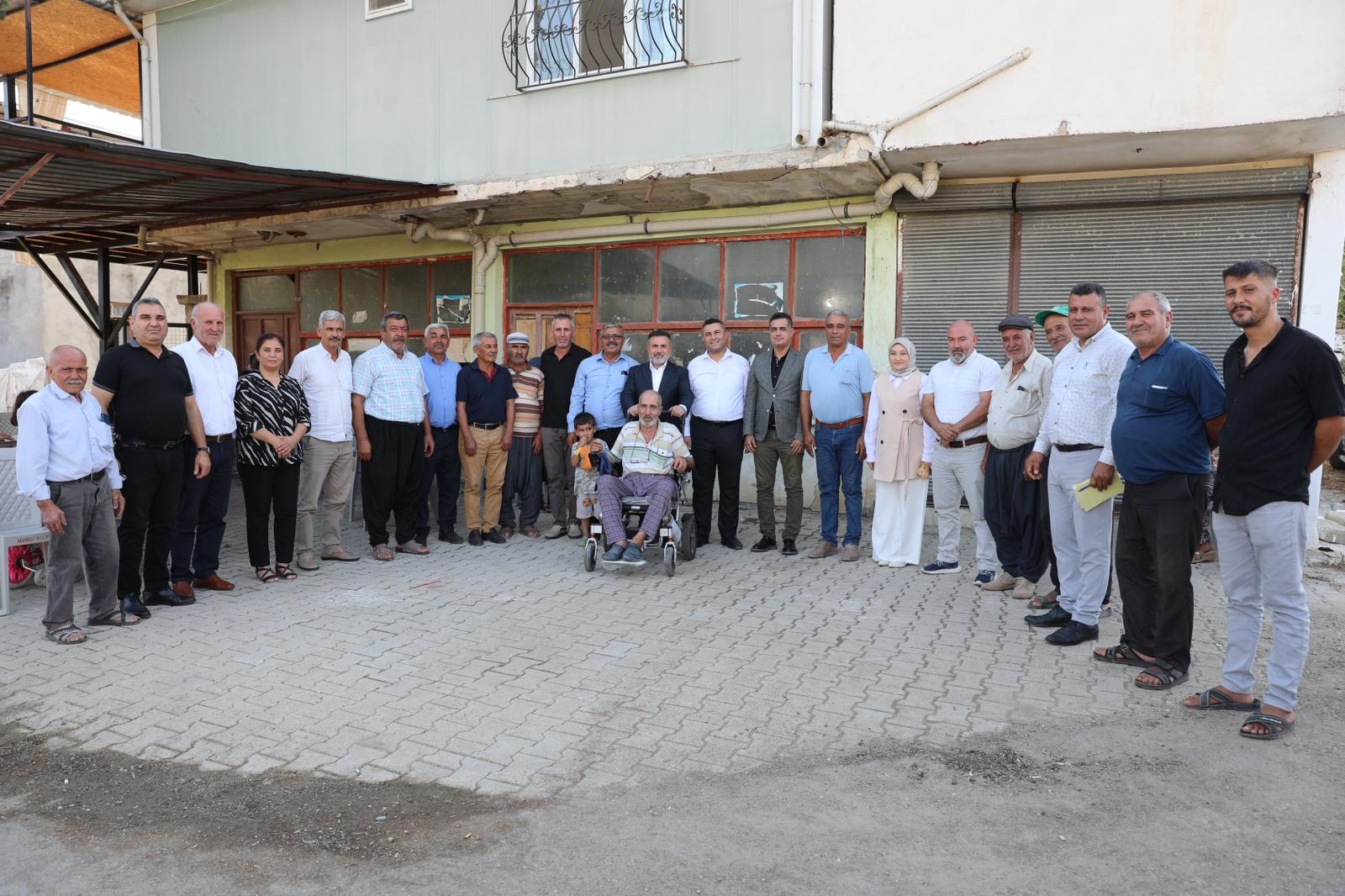 AK Parti Adana İl Başkanı Tamer Dağlı İmamoğlu’nda Vatandaşlarla Buluştu