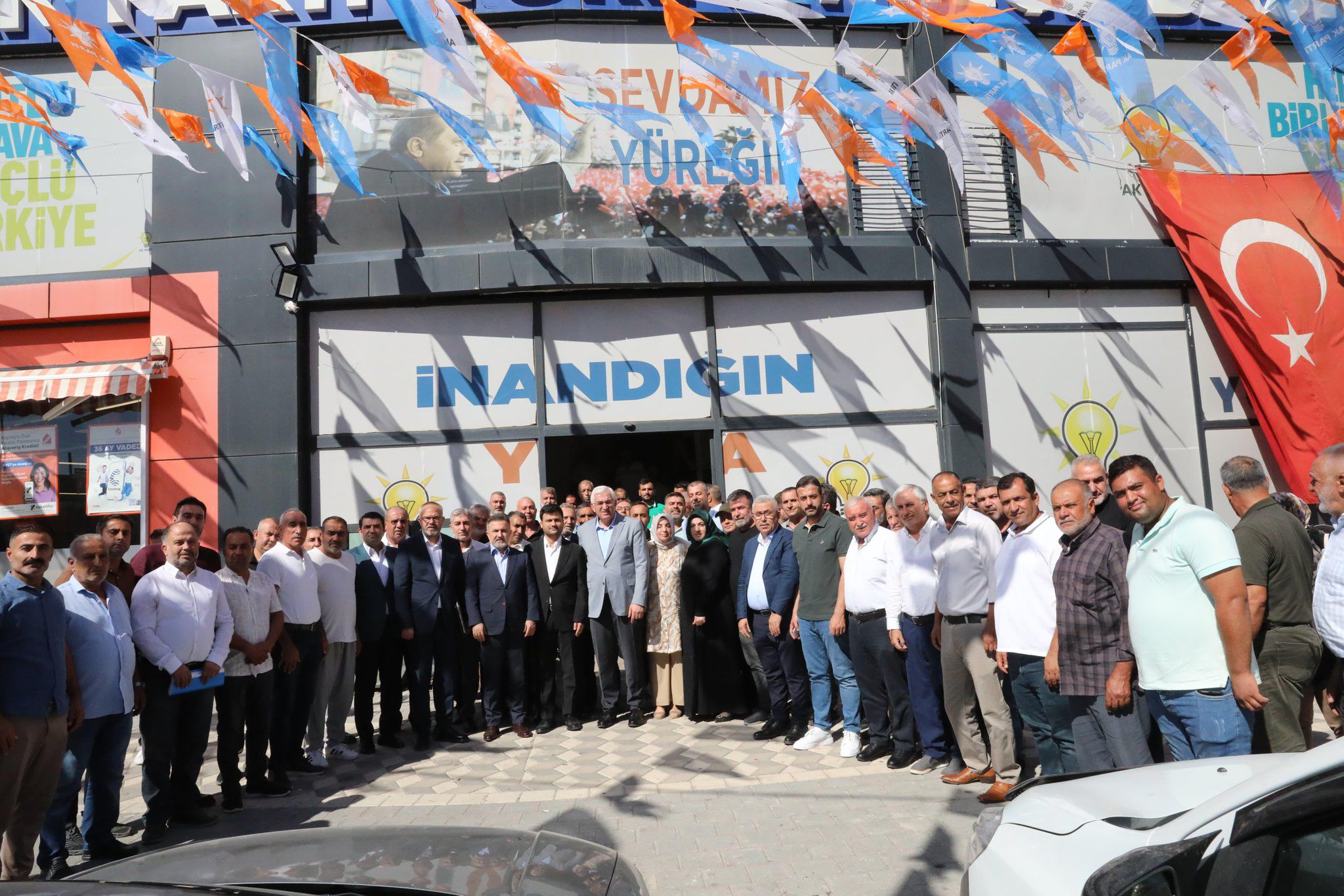 ÖZ VE DAĞLI İLÇE TEŞKİLATLARI İLE BULUŞTU