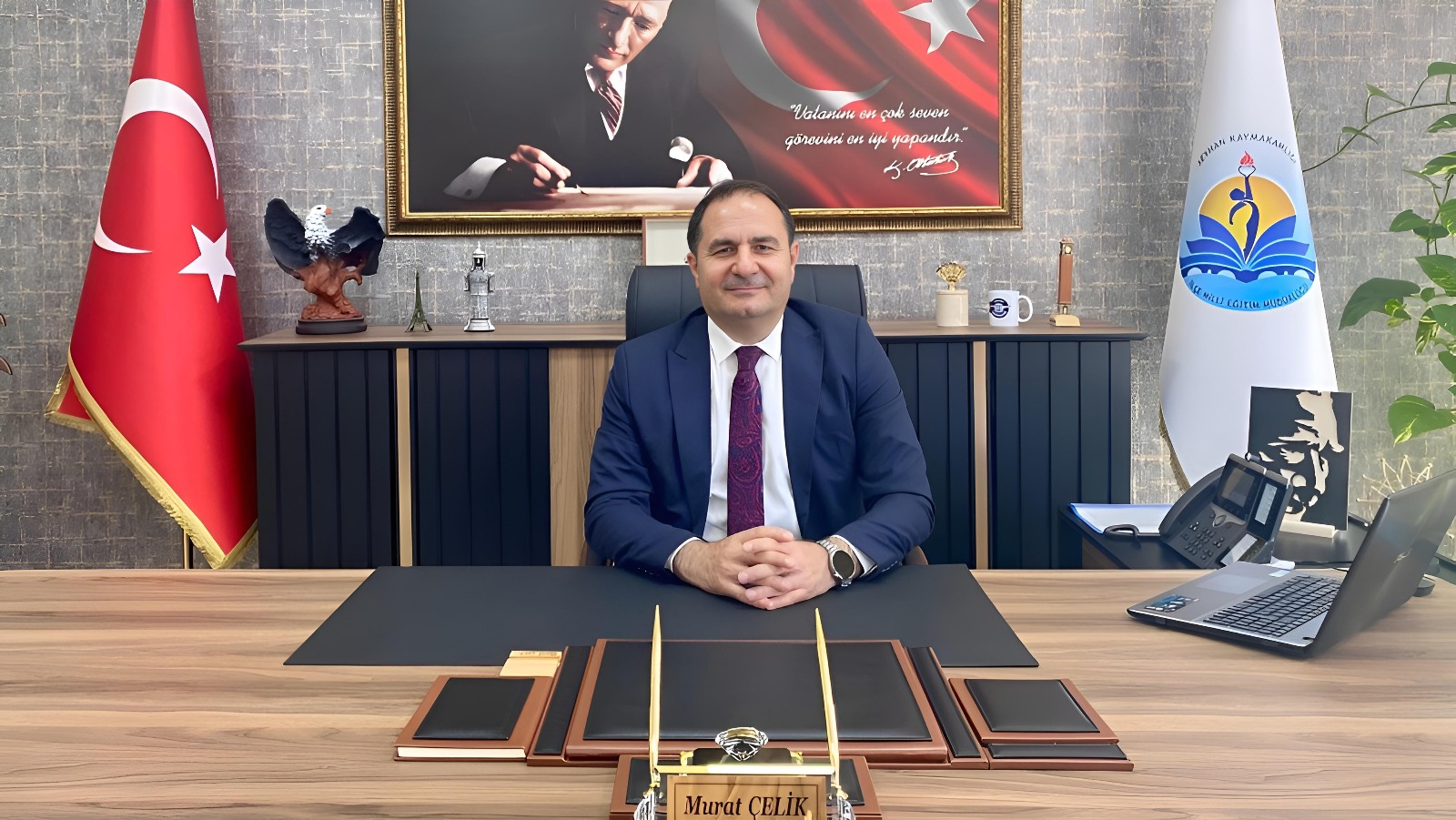 Seyhan İlçe Milli Eğitim Müdürü Murat Çelik’ten Yeni Eğitim-Öğretim Yılı Mesajı