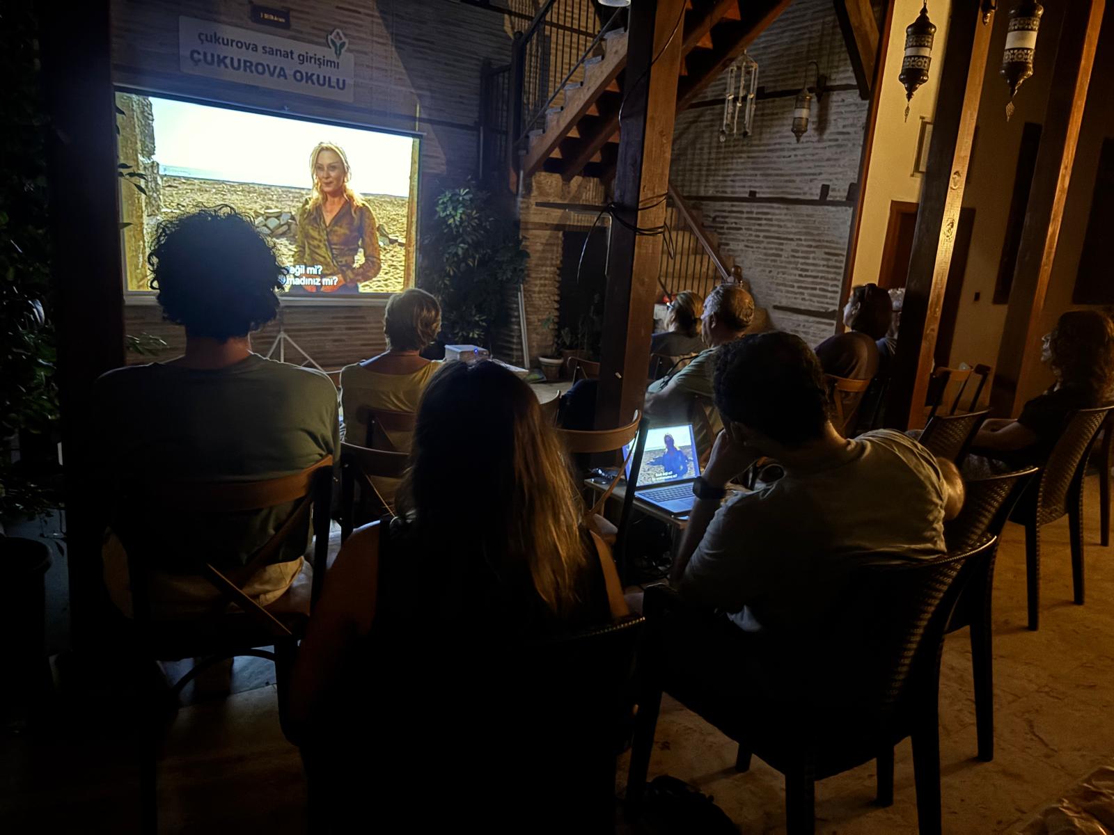 ÇSG Çukurova Okulu’nda   “Fellini Film Gösterimleri” sürüyor