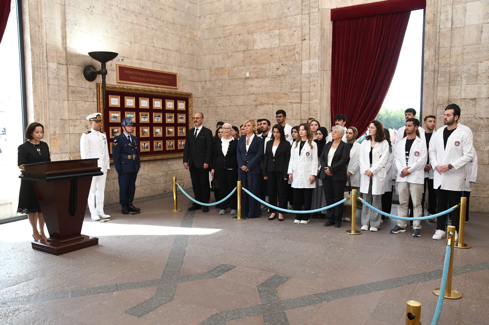 Çukurova Üniversitesi Tıp Fakültesi Mezunları Anıtkabir’de