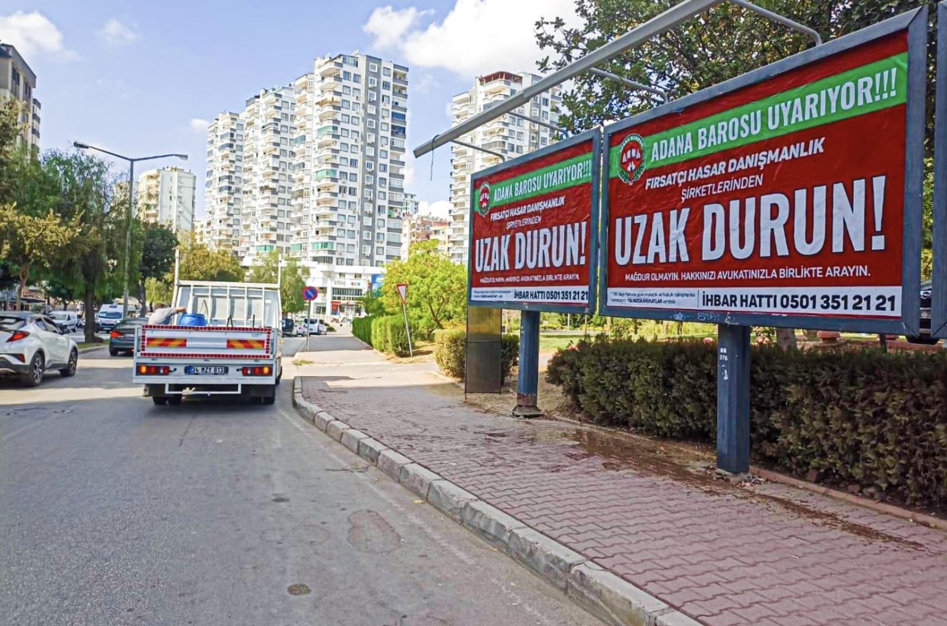 Barodan Reklam Panolu Uyarı…