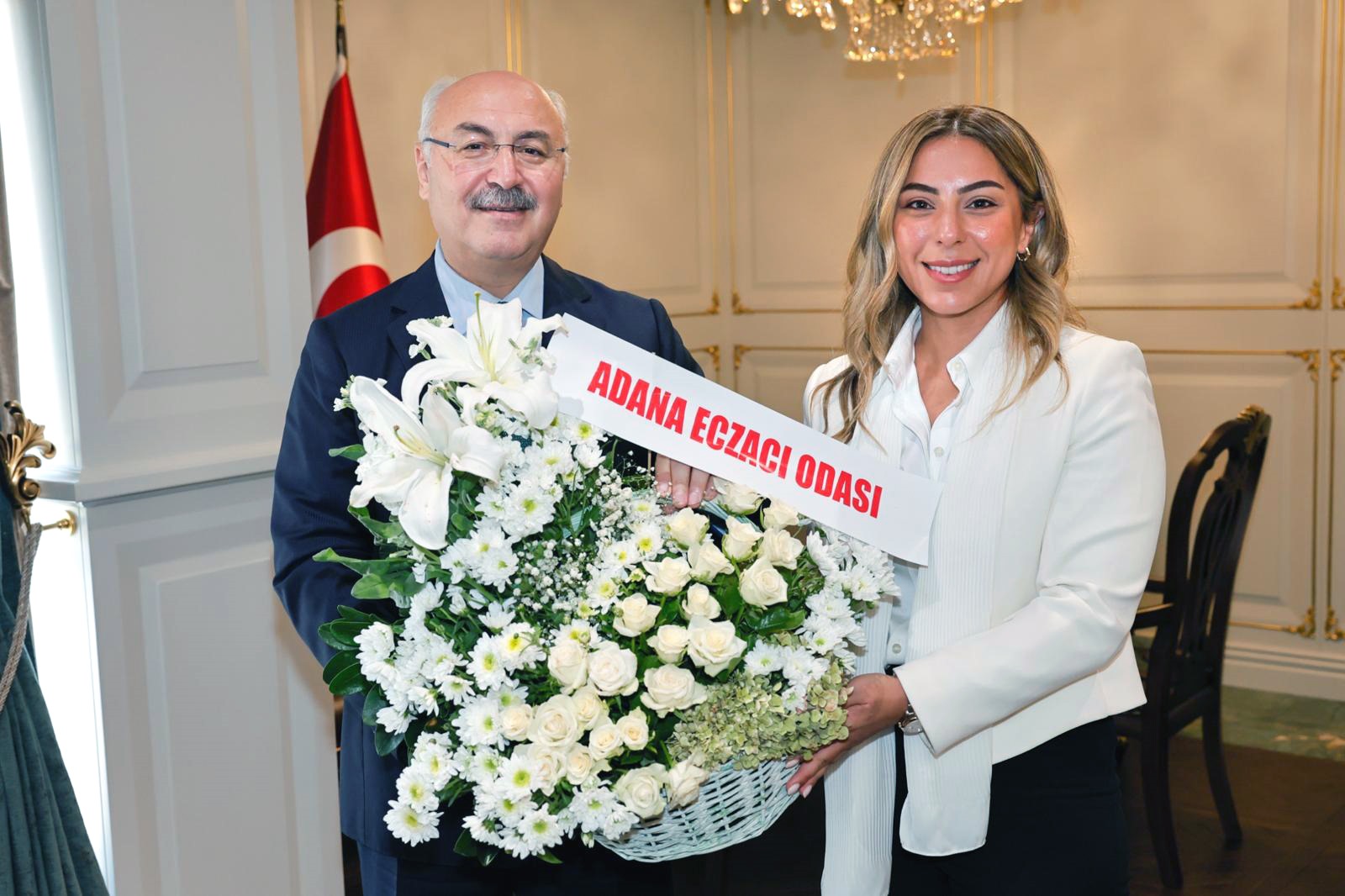 Adana Eczacı Odası Yeni Yönetiminden Ziyaret Turu