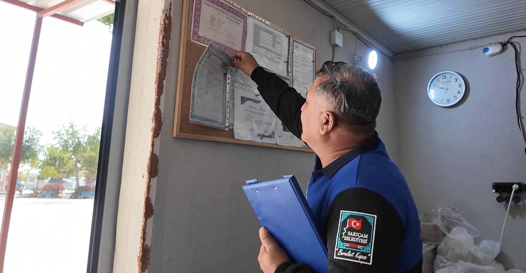 SARIÇAM’DA OKUL KANTİNLERİNE SIKI DENETİM