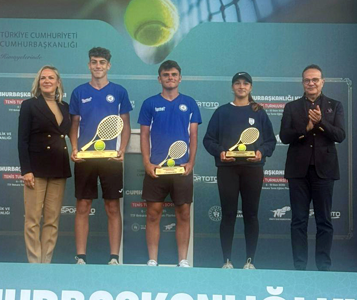 ATDSK tenisçileri Cumhurbaşkanlığı kupasında