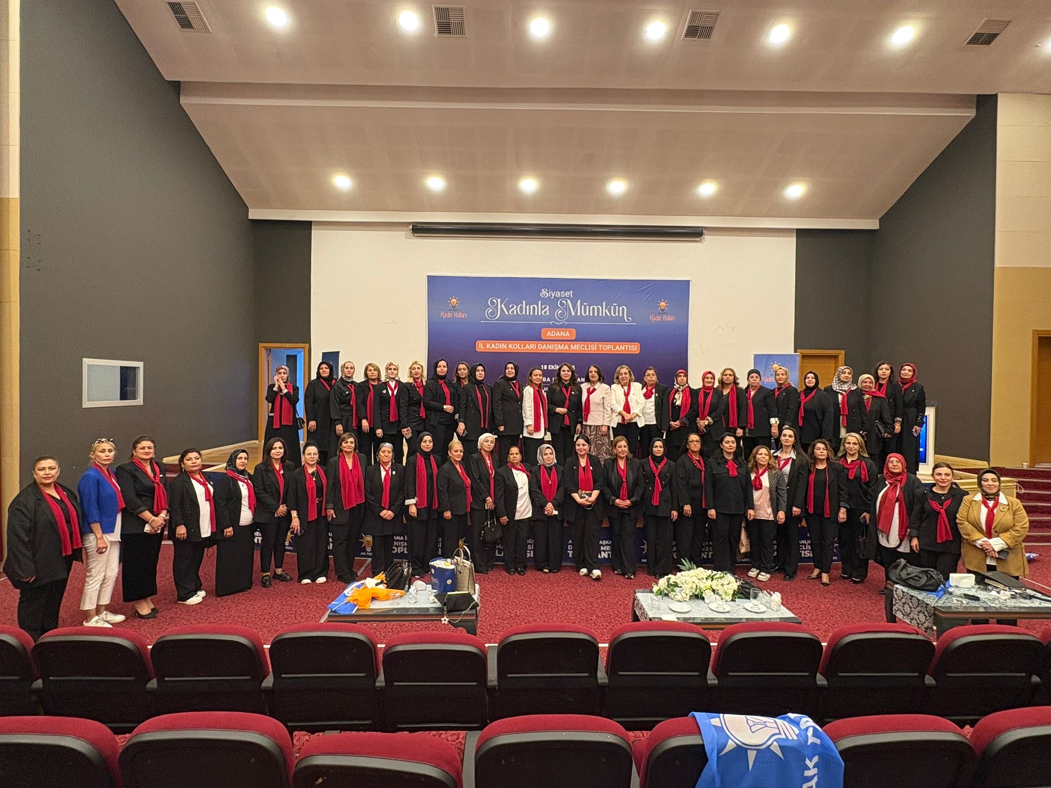 AK Parti Adana Kadın Kolları’ndan Birlik ve Güç Mesajı: Coşku Dolu Danışma Meclisi!
