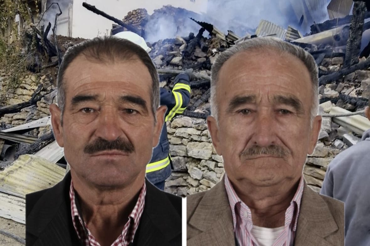 İki Kardeş Çöken Evin Altında Kaldı!