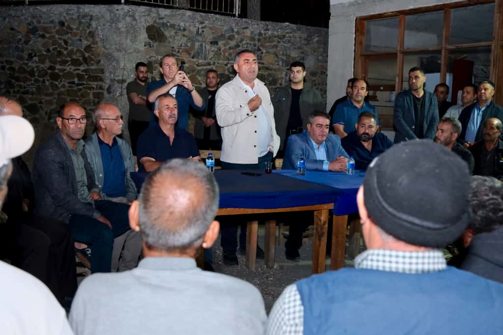 Güngör Geçer, Aladağ ve köylerinde halkla buluştu