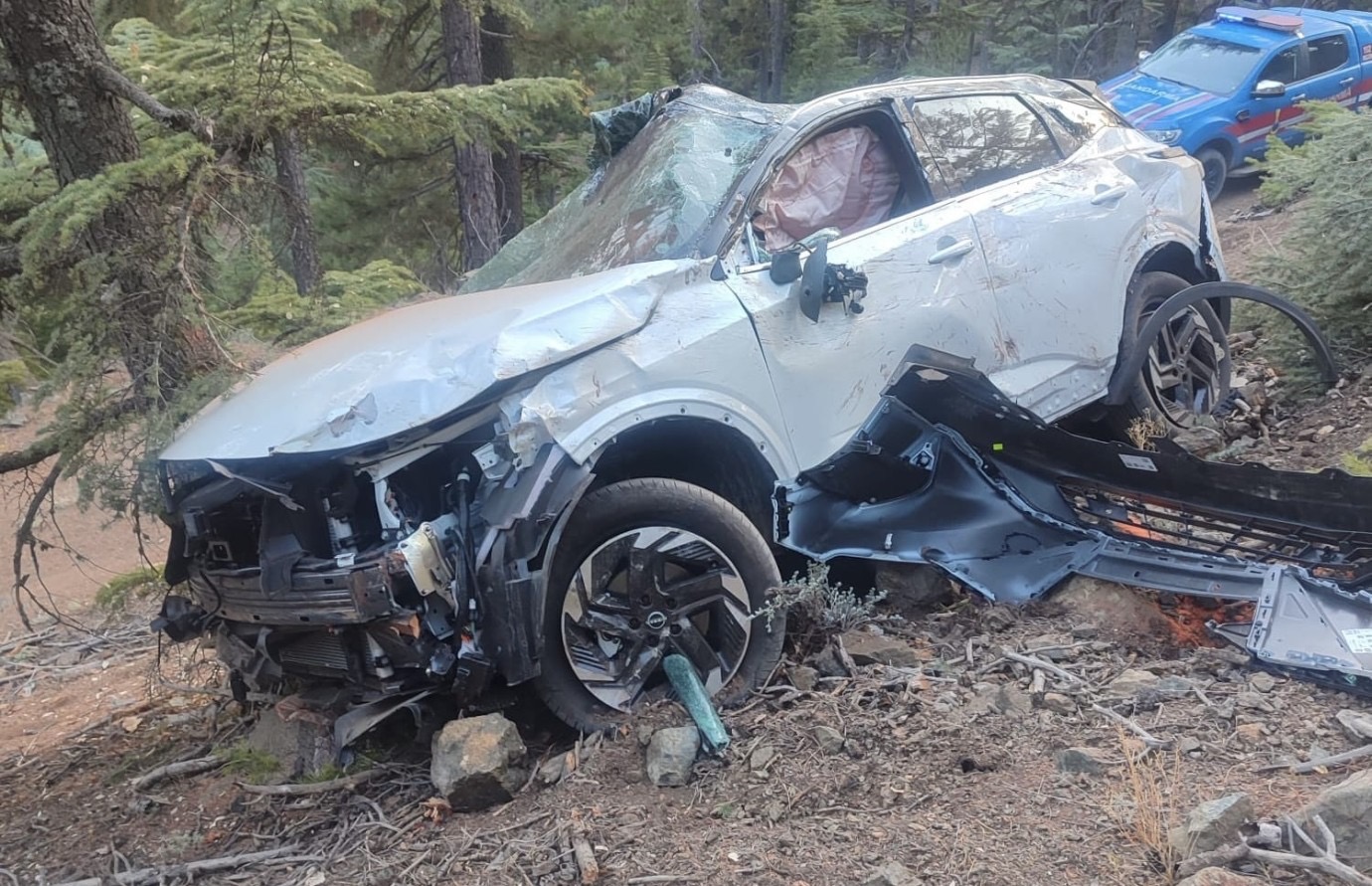 Karı- Koca Kazada Can Verdiler