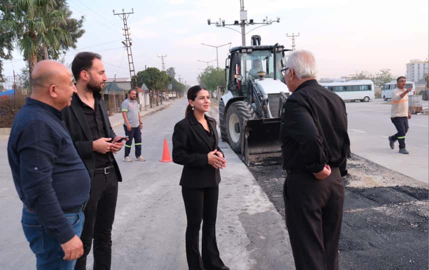 Başkan Vekili Yıldız: “Ceyhan genelinde bozulan yollara hızlı müdahale ediyoruz”